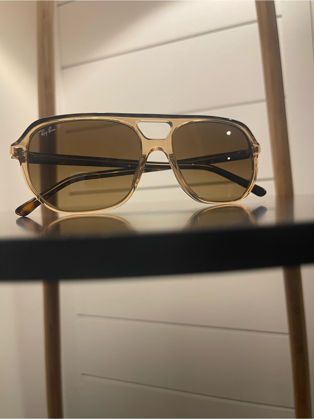 Women's Ray-Ban P "Bill One" Aviator Sunglasses